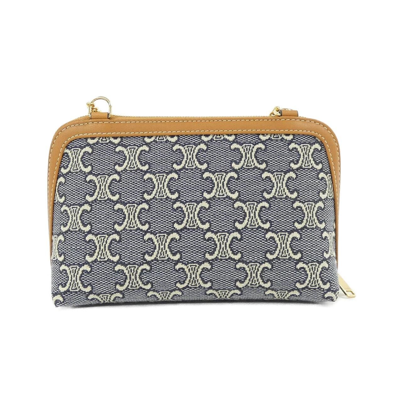 Celine Shoulder Bag Navy — view 2