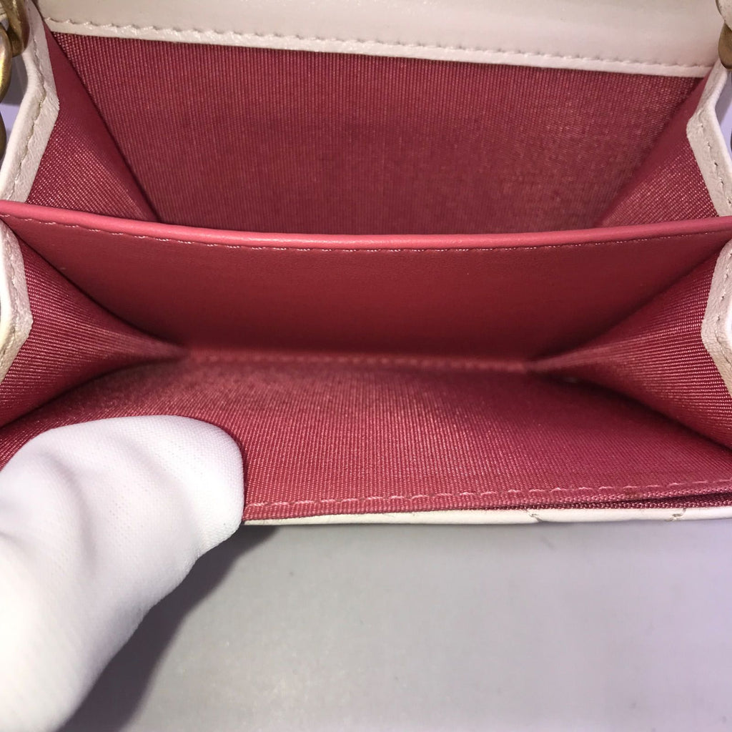 Chanel Lambskin 19 Flap Coin Purse Chain Mini Shoulder Bag Wallet Price — view 7
