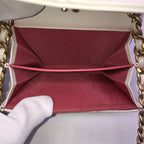 Chanel Lambskin 19 Flap Coin Purse Chain Mini Shoulder Bag Wallet Price — view 5