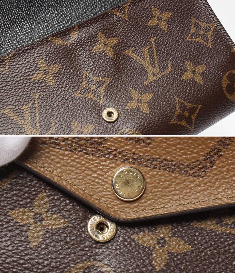 Louis Vuitton Wallet Portefeuille Sarah Monogram Giant Reverse — view 7