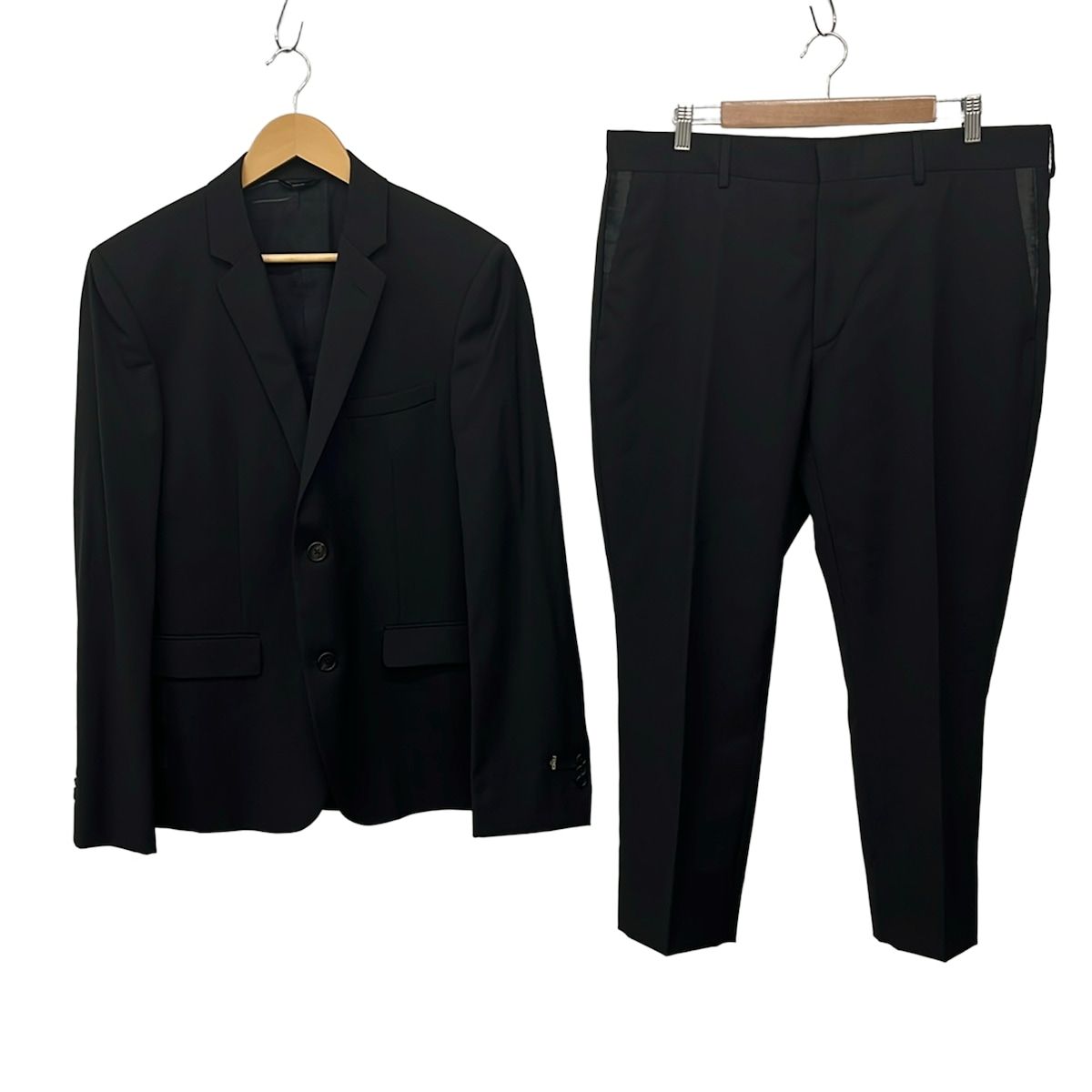 Fendi Singles Black Zucca Pattern Embroidery Side Line Jacket