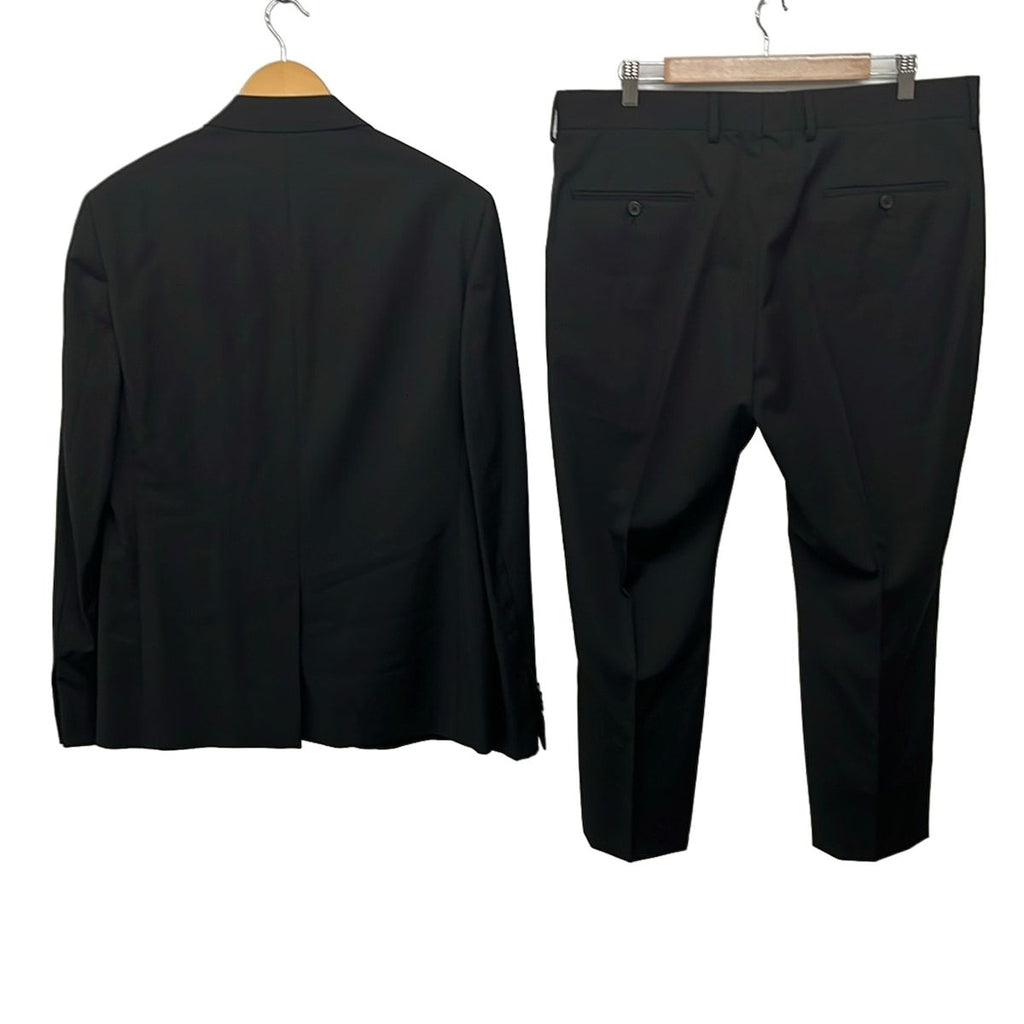 Fendi Singles Black Zucca Pattern Embroidery Side Line Jacket — view 2