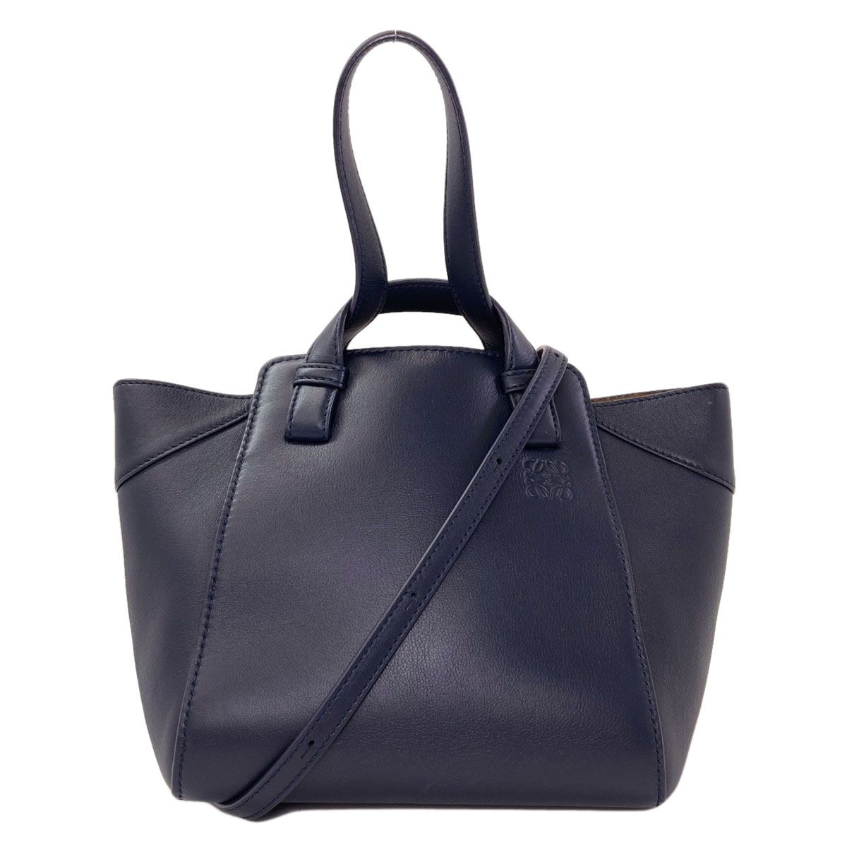 Loewe Hammock Nugget 2-Way Handbag Calfskin