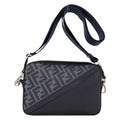 Fendi Diagonal Camera Case Shoulder Bag Calfskin