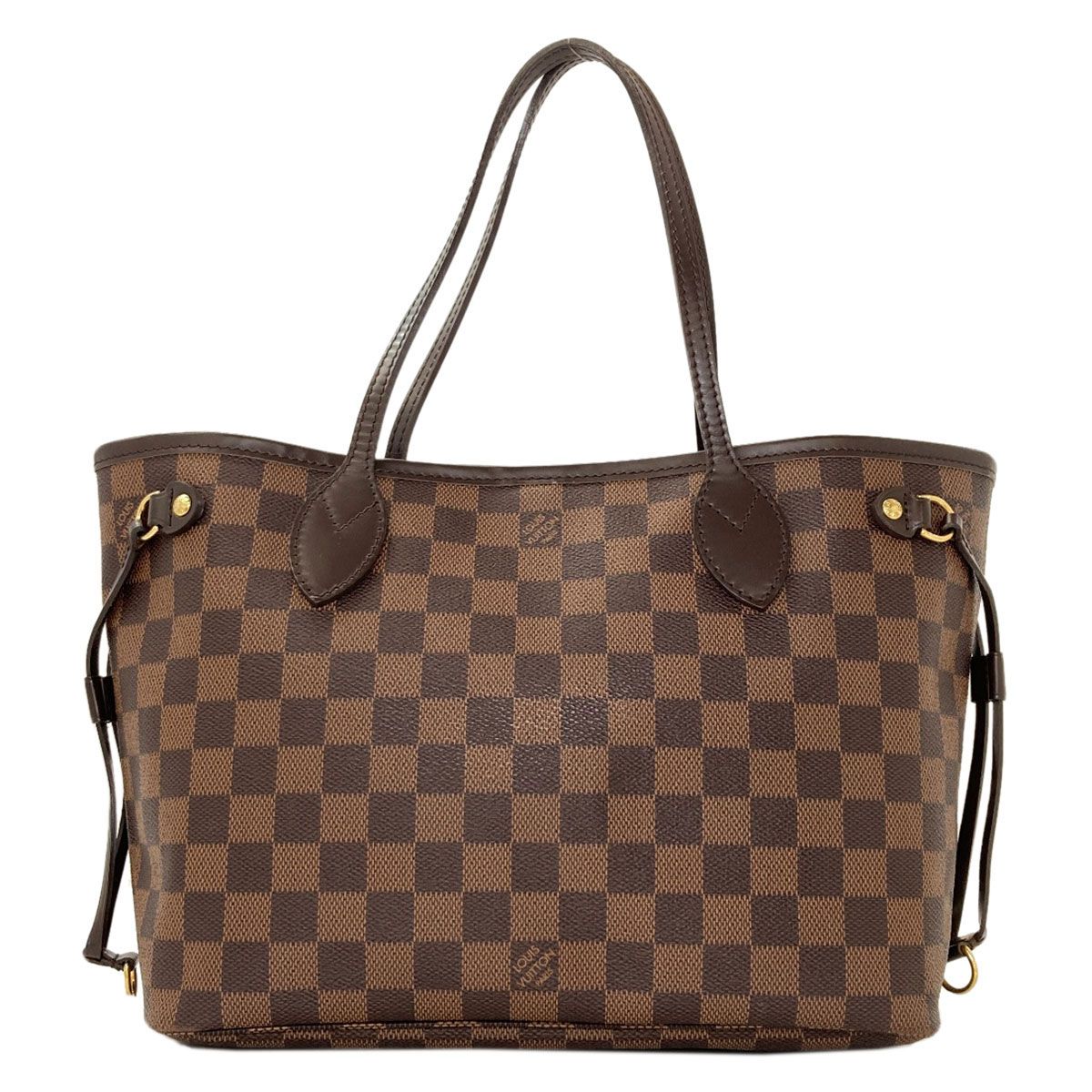 Louis Vuitton Neverfull PM Tote Bag Damier Canvas