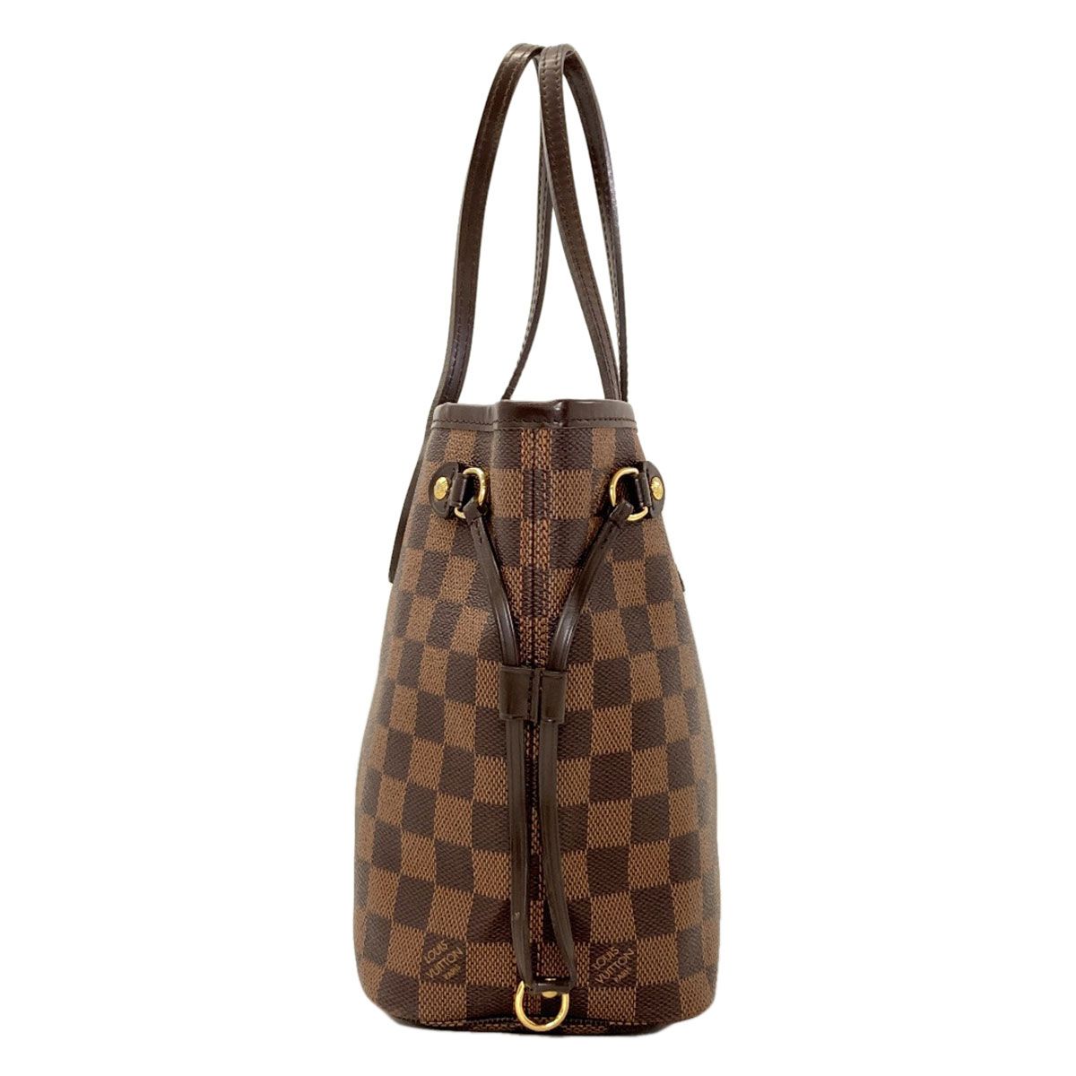 Louis Vuitton Neverfull PM Tote Bag Damier Canvas — view 3