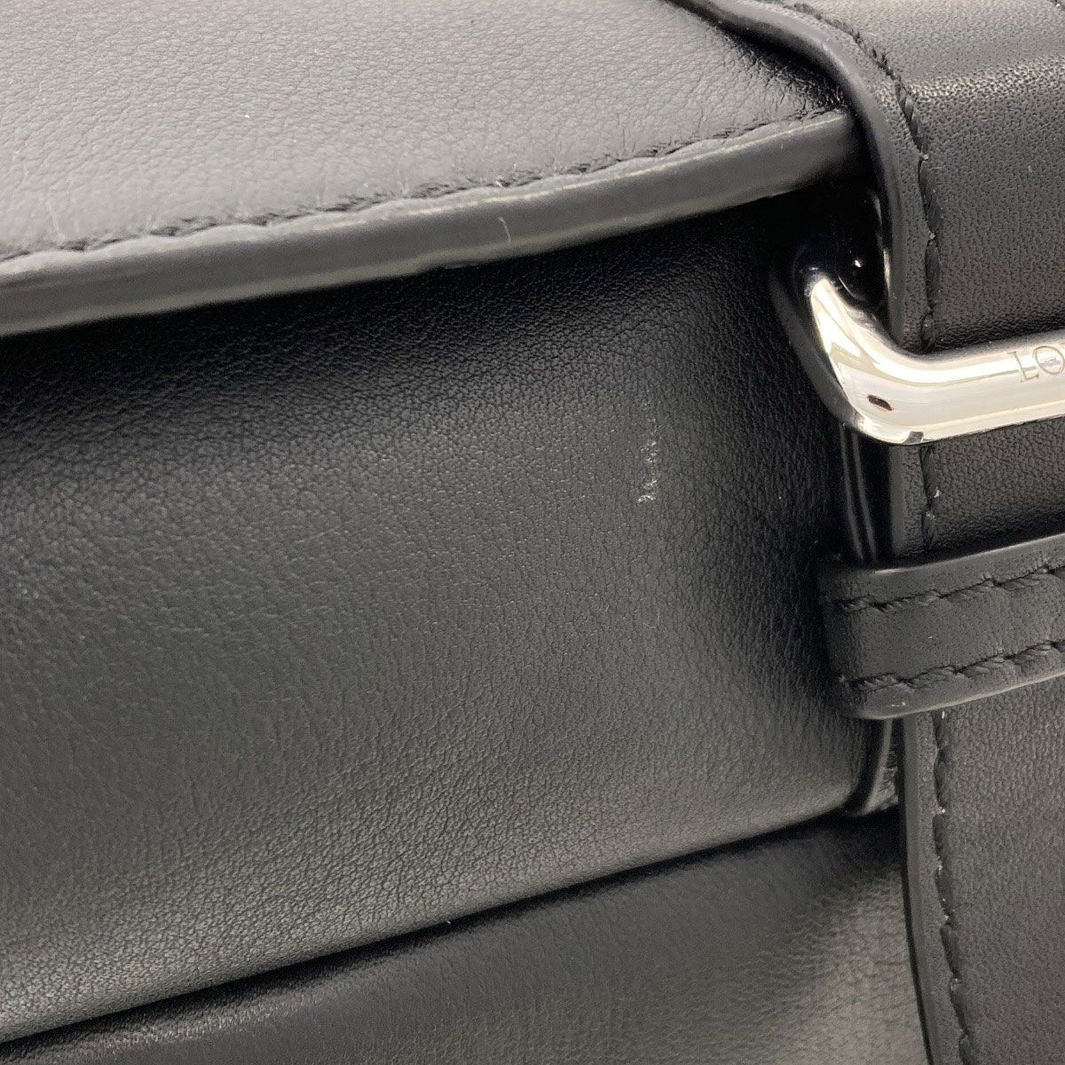 Loewe Long Shoulder Military Messenger Bag Calfskin — view 8
