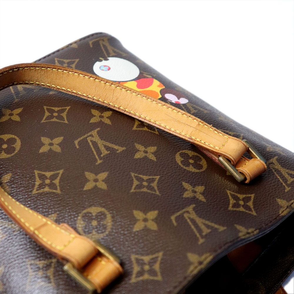 Louis Vuitton Vavin PM Handbag Monogram Panda Takashi Murakami Collaboration — view 8