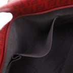Fendi Zucchino Red Tote Bag — view 7