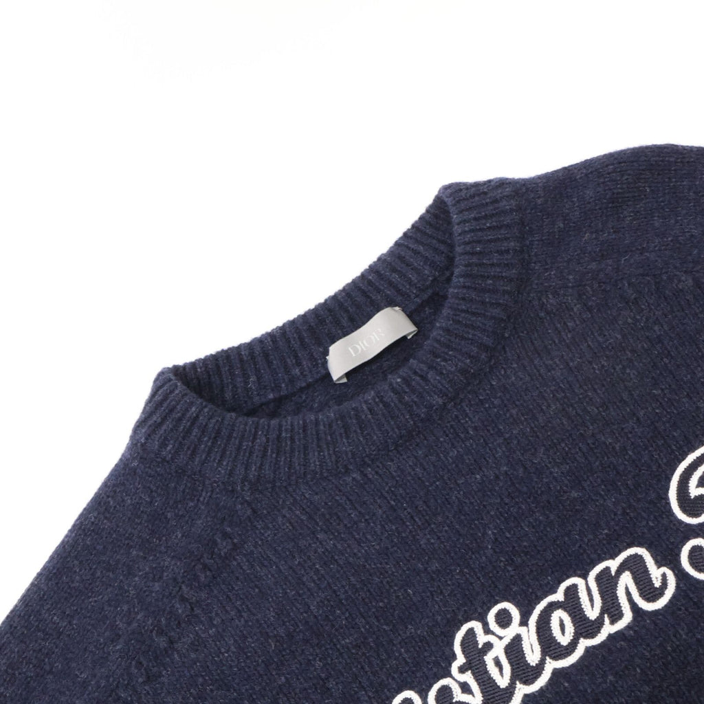 Dior Homme Atelier Embroidery Crew Neck Knit Sweater — view 6