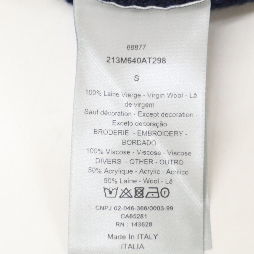 Dior Homme Atelier Embroidery Crew Neck Knit Sweater — view 5