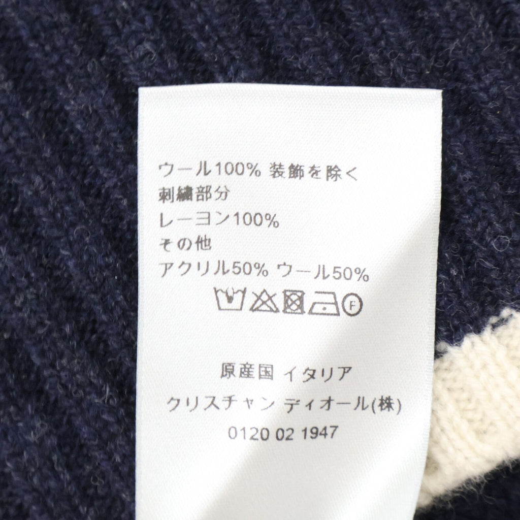 Dior Homme Atelier Embroidery Crew Neck Knit Sweater — view 4