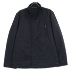 Hermes Nylon Zip Up Stand Color Jacket 50