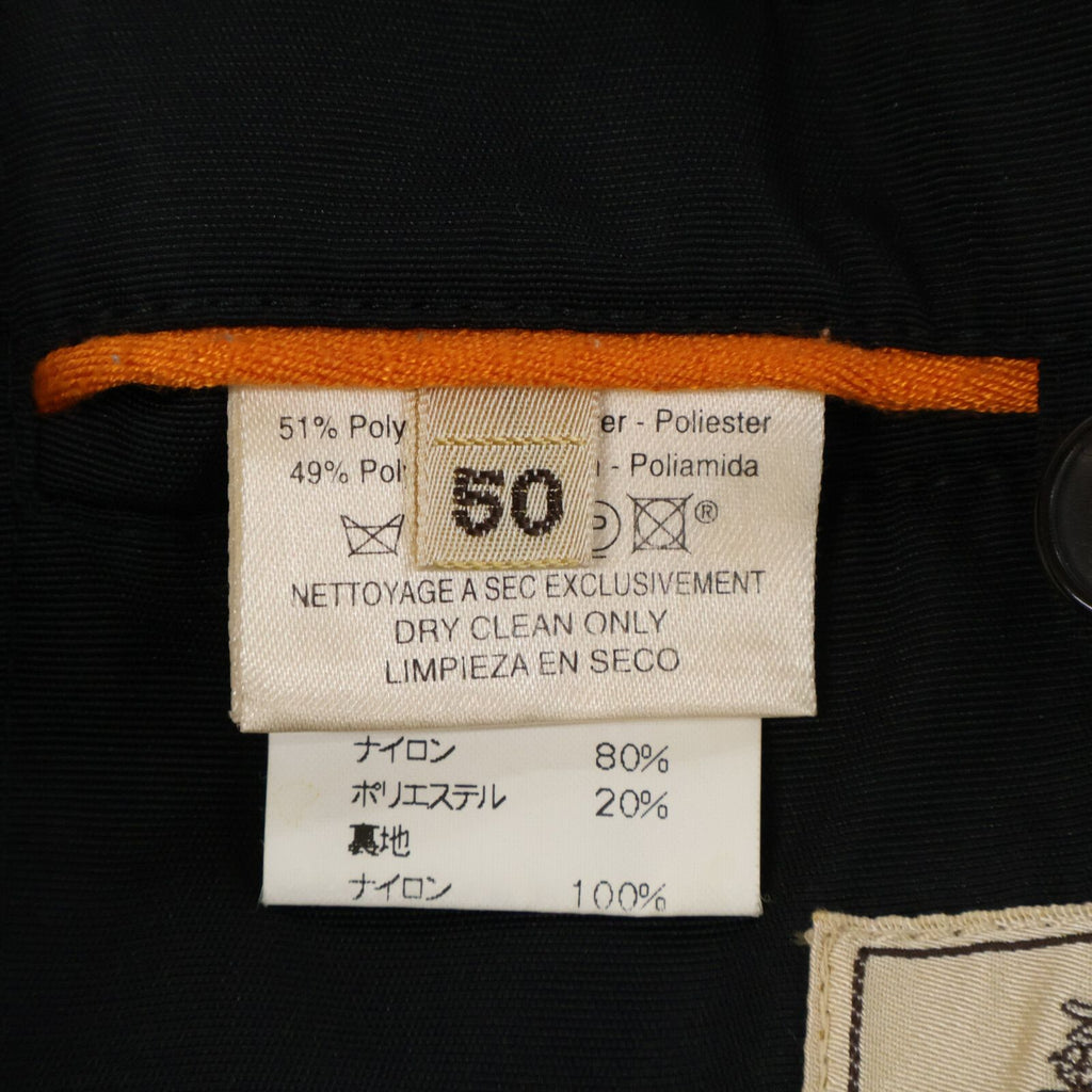 Hermes Nylon Zip Up Stand Color Jacket 50 — view 5
