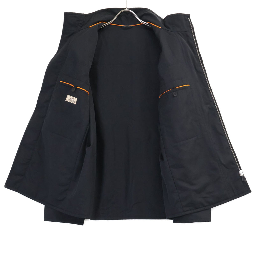 Hermes Nylon Zip Up Stand Color Jacket 50 — view 3