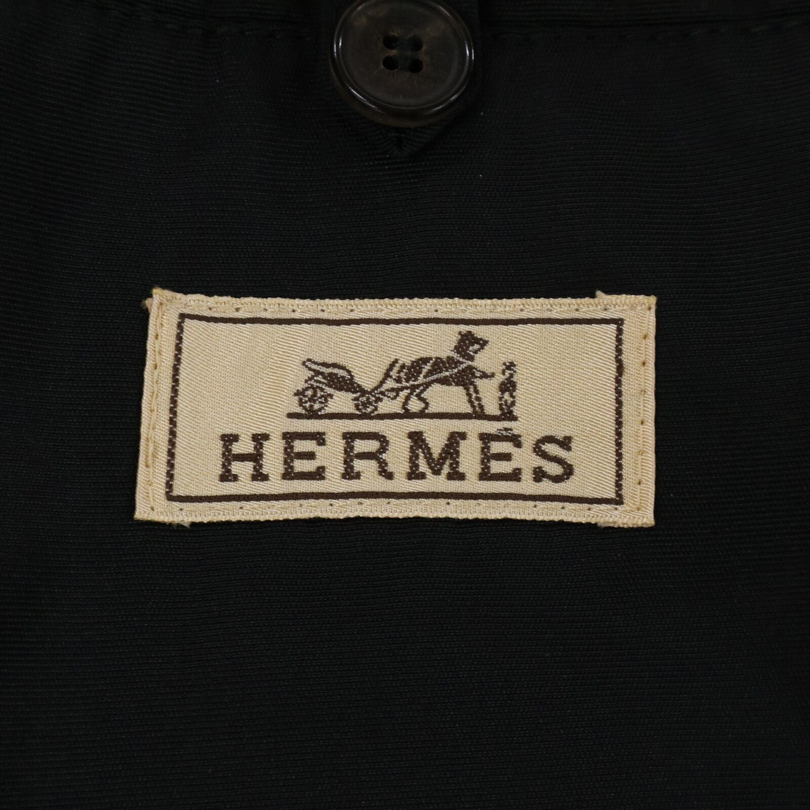 Hermes Nylon Zip Up Stand Color Jacket 50 — view 4
