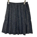 Chanel Wool Pleated Skirt 38
