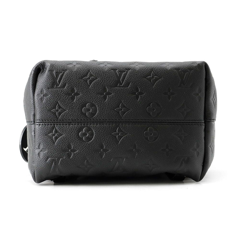 Louis Vuitton Backpack Monogram Empreinte Montsouris PM Black — view 4