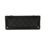 Louis Vuitton Shoulder Bag Monogram Eclipse Soft Trunk Black — view 3