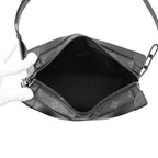 Louis Vuitton Shoulder Bag Monogram Eclipse Soft Trunk Black — view 5