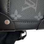 Louis Vuitton Shoulder Bag Monogram Eclipse Soft Trunk Black — view 7