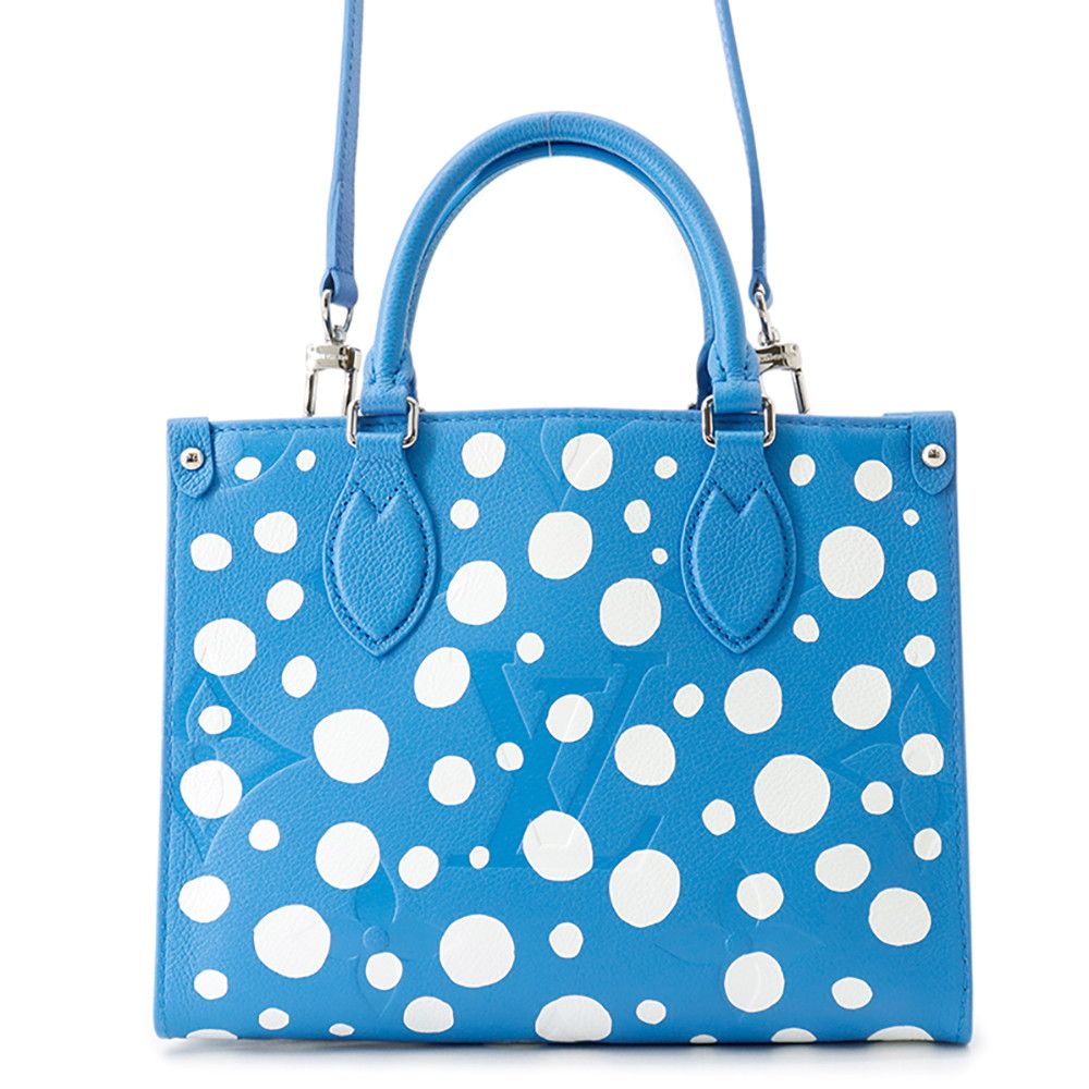 Louis Vuitton Handbag Monogram Empreinte LV Yk On The Go PM 2-Way Yayoi Kusama