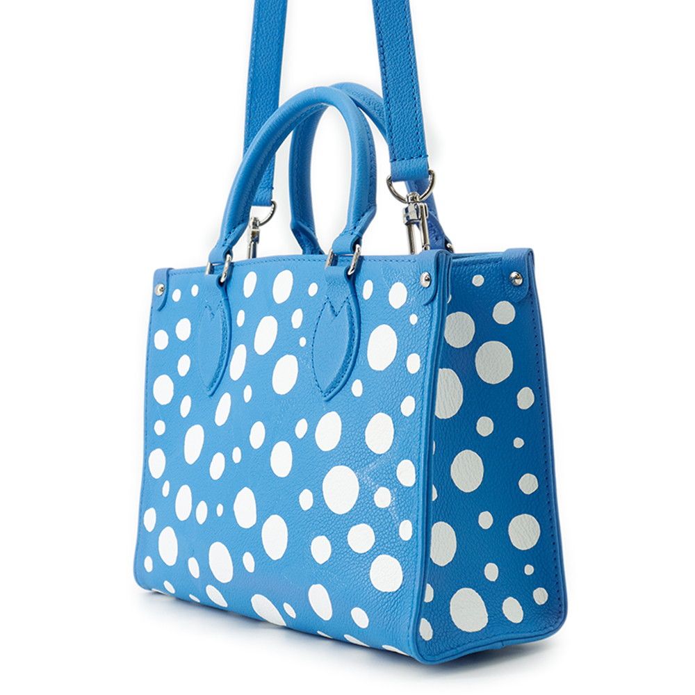 Louis Vuitton Handbag Monogram Empreinte LV Yk On The Go PM 2-Way Yayoi Kusama — view 2