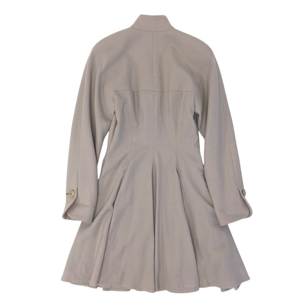 Dior Miss Wool Coat a Line Flare M Beige — view 3