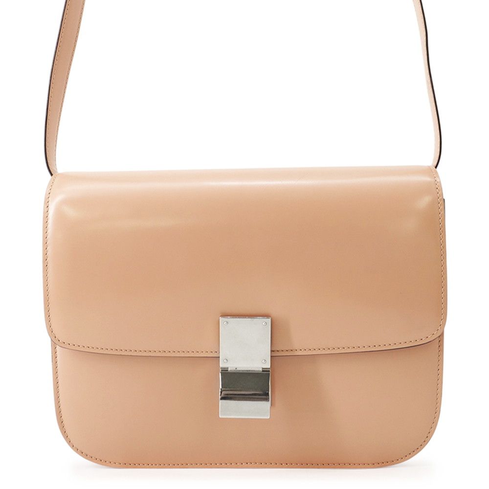 Celine Shoulder Bag Classic Box Calf Leather