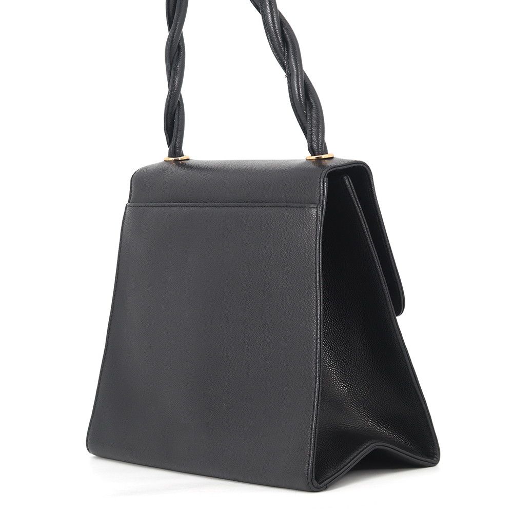 Chanel Shoulder Bag Caviar Leather Black — view 2