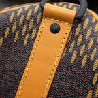 Louis Vuitton Boston Bag Damier Ebene Giant Monogram Keepall Bandouliere 50 — view 8