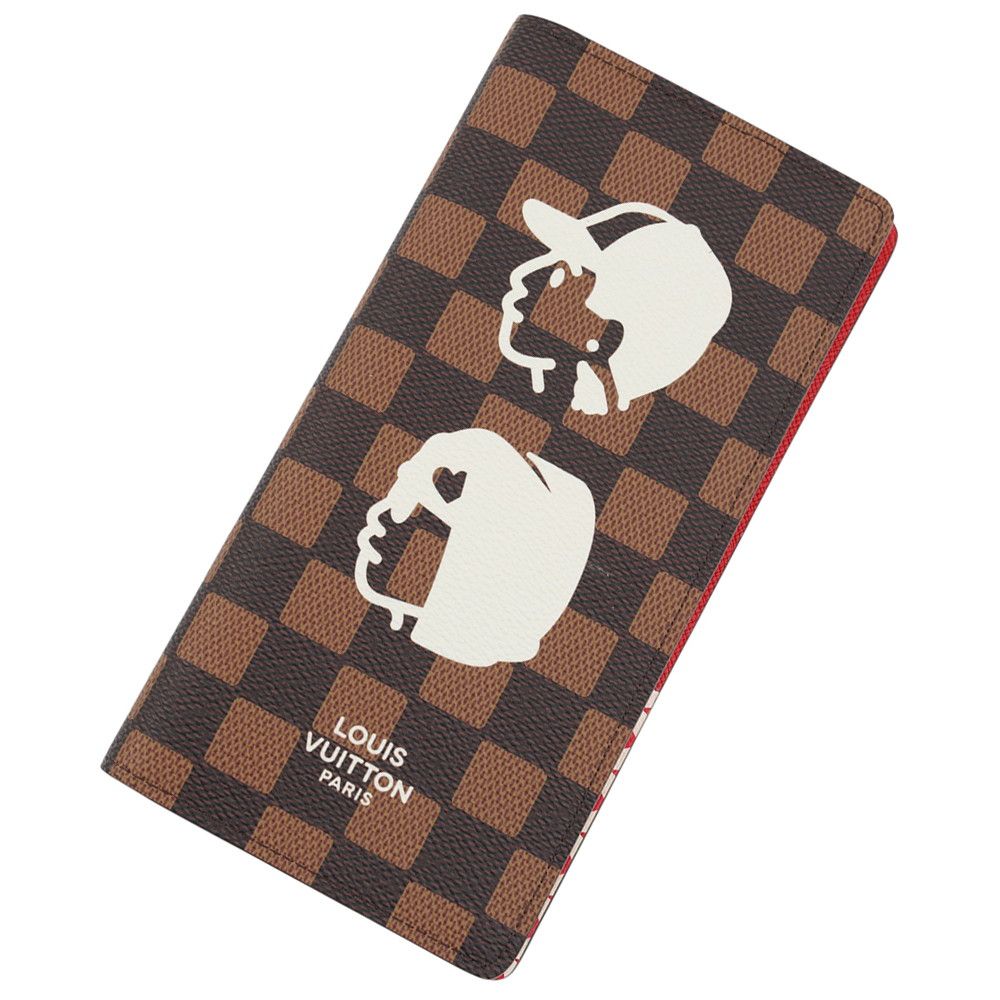 Louis Vuitton Wallet Damier Friendship Canvas Portefeuille Brazza Pharrell