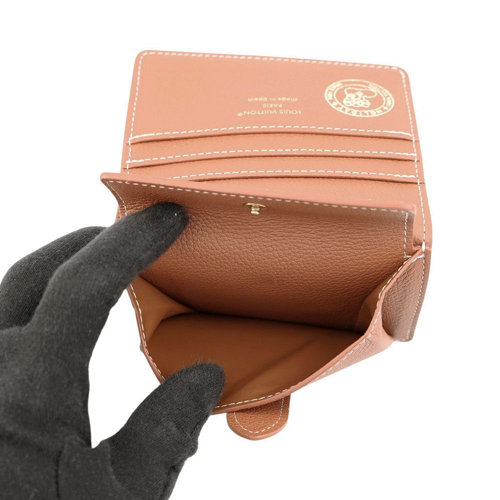 Louis Vuitton Bifold Wallet Calf Leather Portefeuille Lowkey Compact — view 6