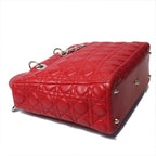 Dior Lady Dior Large Handbag Lambskin Leather — view 4