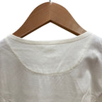 Hermes Chest Pocket Embroidery T-Shirt Off White — view 5