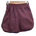 Fendi Gingham Check Shorts 36 Navy — view 4