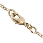 Chanel S CC Logo Pearl Chain Necklace Gold — view 7