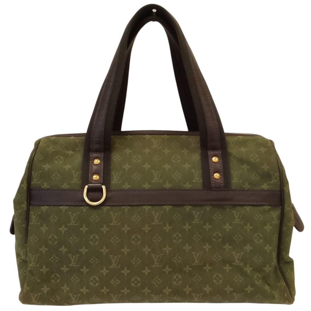 Louis Vuitton Monogram Mini Josephine GM Boston Bag Khaki