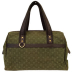 Louis Vuitton Monogram Mini Josephine GM Boston Bag Khaki