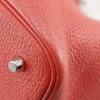 Hermes Picotin Lock 22 Taurillon Clemence Pink C Handbag — view 5