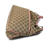 Gucci GG Canvas Tote Bag Beige Pink — view 6