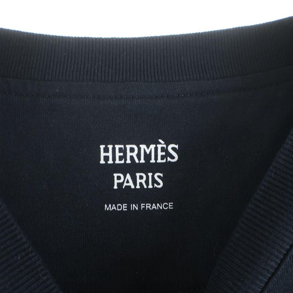 Hermes Pocket T-Shirt Cotton Black 36 — view 6