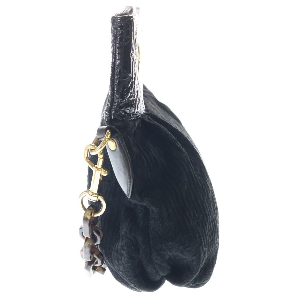 Louis Vuitton Monogram Motade Before Dark 2-Way Chain Shoulder Bag Black — view 3