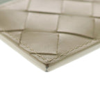 Bottega Veneta Card Case Intrecciato Green Top Leather — view 6