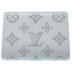 Louis Vuitton Monogram Mahina Portefeuille Clair Compact Wallet Bifold Light