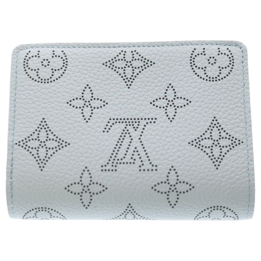 Louis Vuitton Monogram Mahina Portefeuille Clair Compact Wallet Bifold Light — view 2