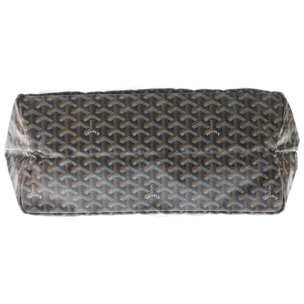Goyard Saint Louis GM Tote Back Leather Brown Black — view 4