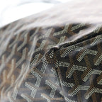 Goyard Saint Louis GM Tote Back Leather Brown Black — view 5