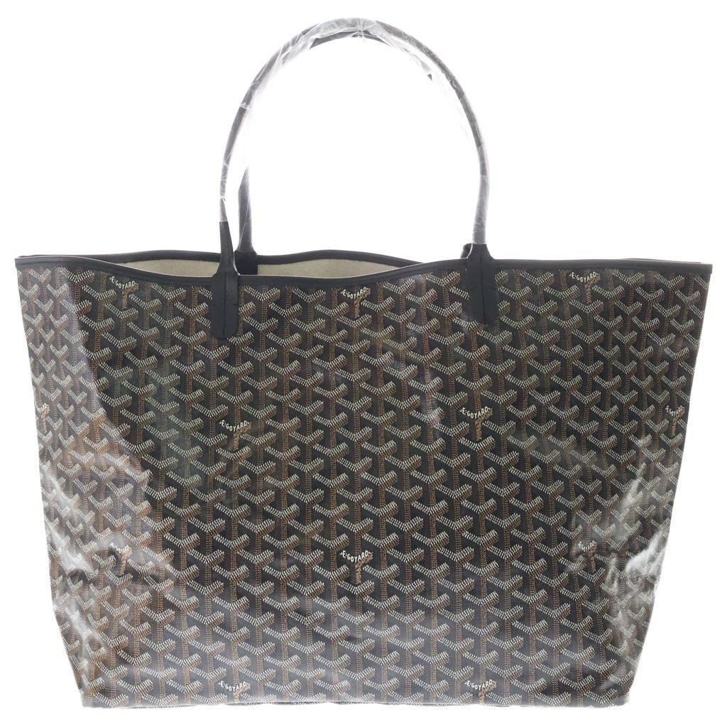 Goyard Saint Louis GM Tote Back Leather Brown Black — view 2