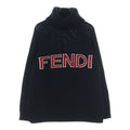 Fendi Logo Turtleneck Knit Black 40 Sweater